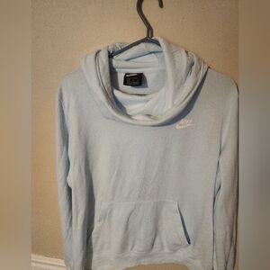 Nike -Blue Cowl Neck-  Extra Large- Womans